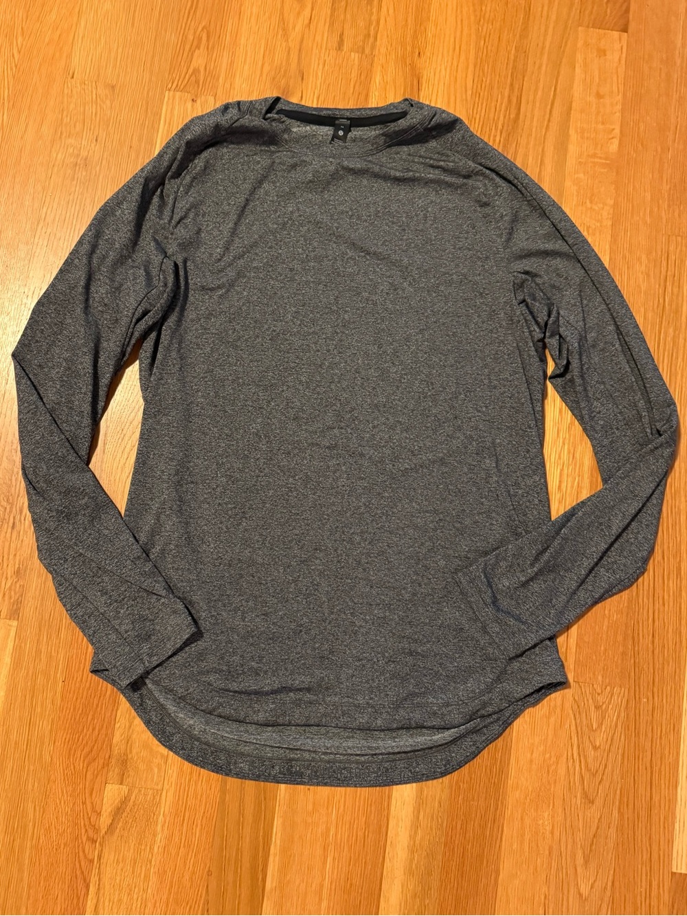Men's Lululemon Long Sleeve Shirt Charcoal M